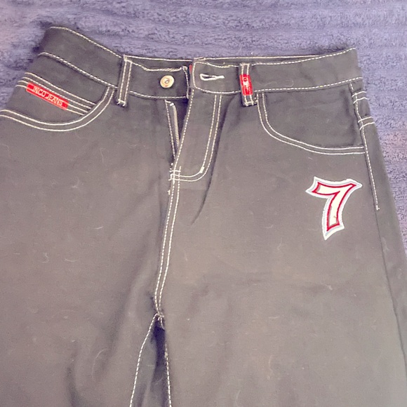 Jnco jeans lucky number 7 brand new never worn baggy y2k - Picture 1 of 3
